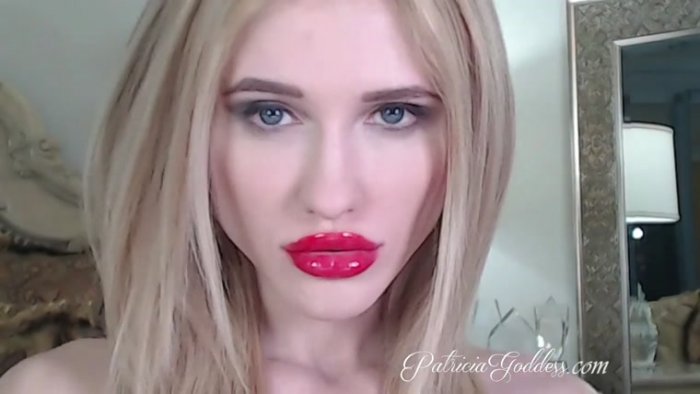 Patricia Goddess - Red lips fetish