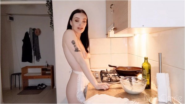 Nina Carrie - Homewrecker Helps You Cook For Your Wife - Findom