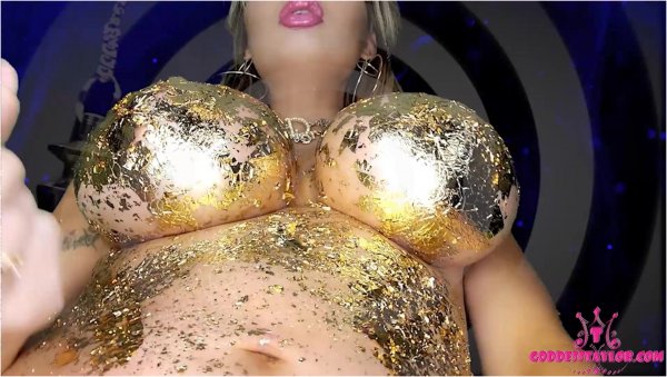 Goddess Taylor Knight - 24k Goddess Worship Erotic Bliss - Huge Boobs