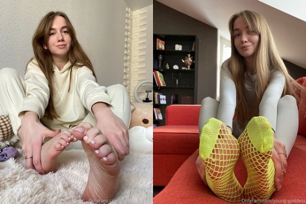 Young Goddess - 151 Clips Pack - Foot Worship