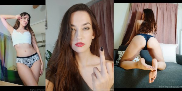 Sara Saint - Onlyfans as on 03.10.2021 - Financial Domination