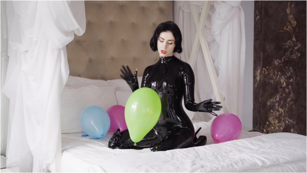 Miss Ellie Mouse - Balloons and Latex ASMR