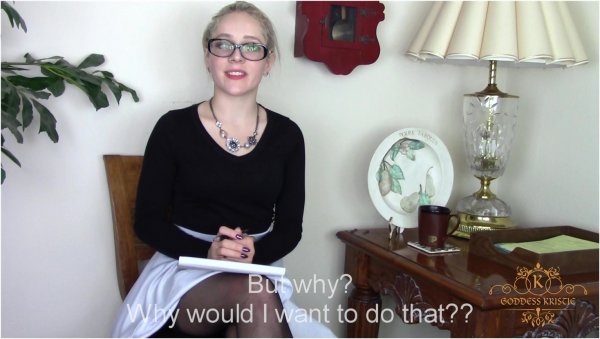 Goddess Kristie - 5 steps to become a sissy roleplay