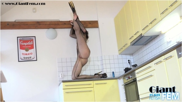 GIANT FEM  - Milena Adams - Long Legs In The Kitchen