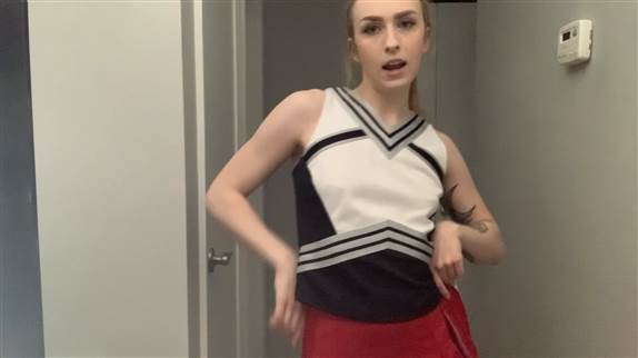 Fetish Cartel - Macy Nikole Cheerleader Bully POV Ball Busting