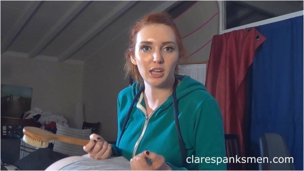 Clare Spanks Men - Audrey Tate - Wife Cleaners Spanking