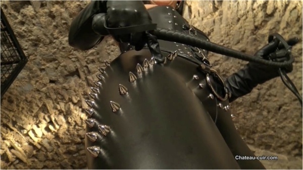 Kinky Leather Clips - Fetish Liza - Your POV as a leather slave