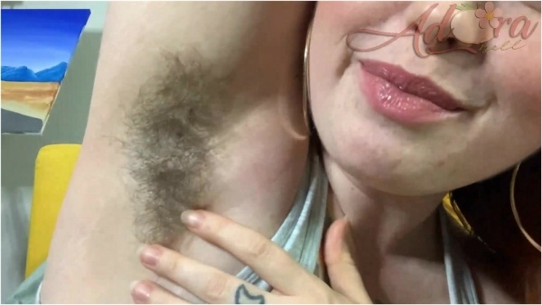 Adora bell - Solo Hairy Armpit Licking