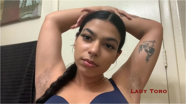 Lady Toro - Hairy Armpits Worship and JOI