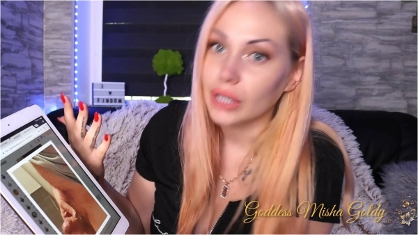The Goldy Rush - Sph Cock Rating! Smallest Dicklet Yet - MISTRESS MISHA GOLDY, RUSSIANBEAUTY