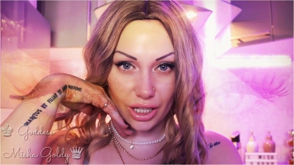 The Goldy Rush - You Love To Pay To Be Told To Sniff And Jerk! Eye Contact and Asmr and Special Effects