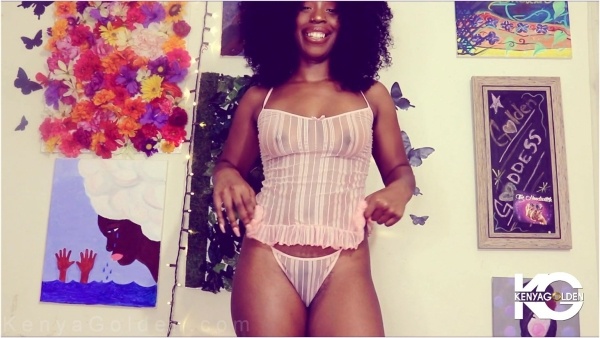 KenyaGolden - Valentines Day Homewrecking Ebony Tease Goddess Roleplaynon Nude