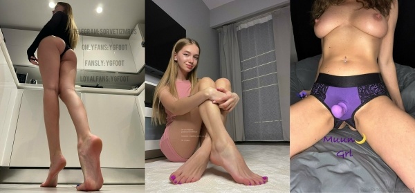 Young Goddess aka ygfoot - Onlyfans Pack  - 94 clips and  525 Photo