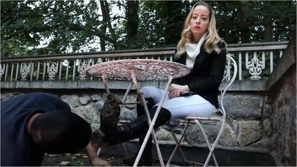 SPOILT PRINCESS GRACE - Princess Grace - Equestrian Princess Demands Boot Licking!