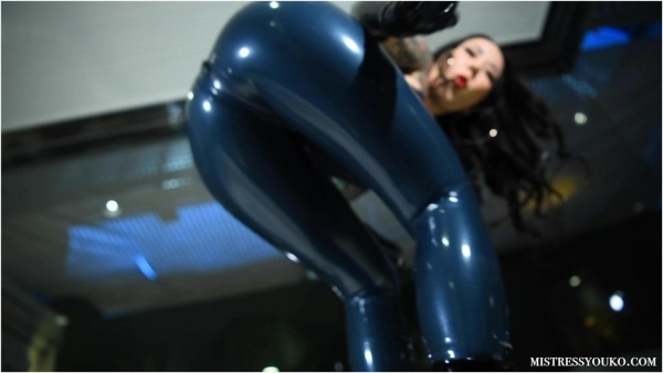 Mistress Youko - Blue Latex Mesmerising