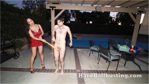 HardBallbusting - Lady Baseball Bat to the Balls Lets Hit a Home Run