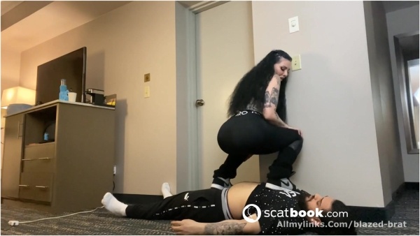 Blazed Brat - Mistress Mercy Rage - Slave Trampled After Gym