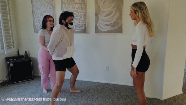 Beasty Ballbusting - Starry Has Been Impressed With Dakota's more Ballbusting Techniques!