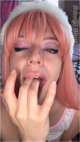 Bambi Bluu - JOI w my SPIT DROOL