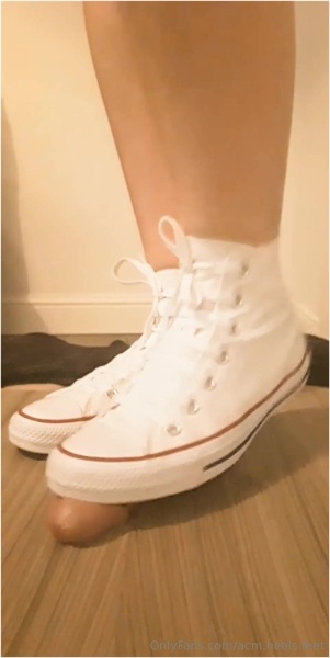 ACM Feet and Heels - The Feeling Of That Little Cock Squish Under My Converse