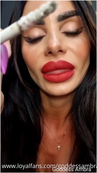 Goddess Ambra - Whos My Good Little Ashtray
