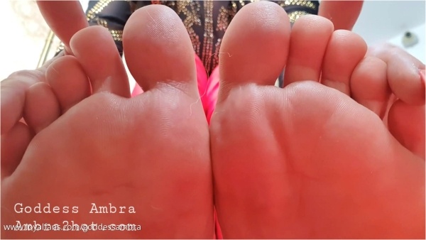Goddess Ambra - Receiving The Privilege Of Worshipping My Soft Bare Feet Comes With A Price