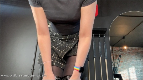 Domme Claire - Chameleon Dom Part 4 Pvc Boot Worship Reward