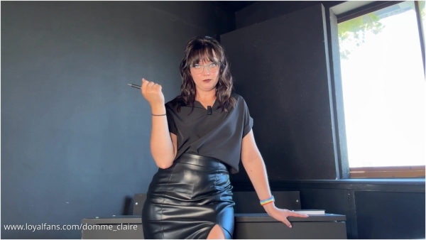 Domme Claire - Teacher Part 4 The Evaluation