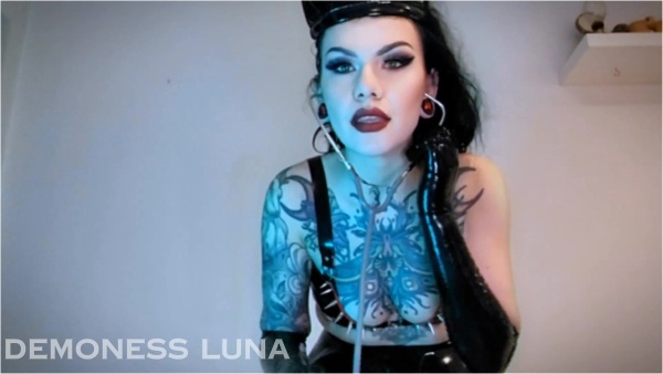 Demoness Luna - Evil Nurse Treatment For Porn Addict