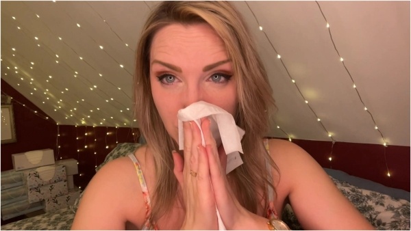 SneezeGoddess - Nose Blowing and Pinching