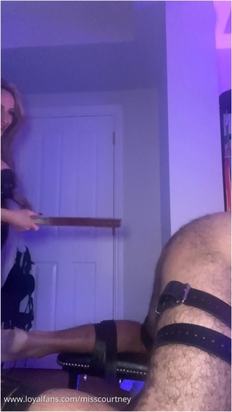 Miss Courtney - Spanked And Tawsed