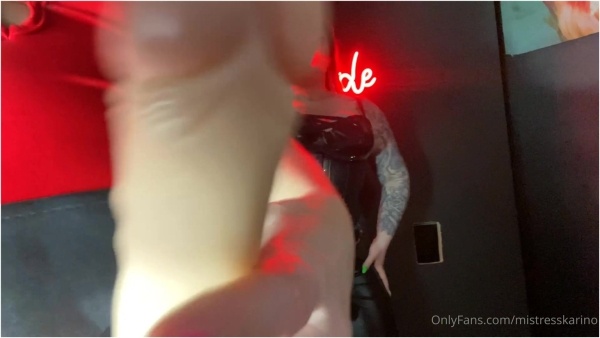 Mistress Karino - Take Our Cocks Deep In You Mouth Slave