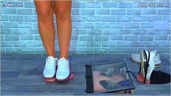 Under Amber - Trample Workout 6 - Cum Under My Nike Air S