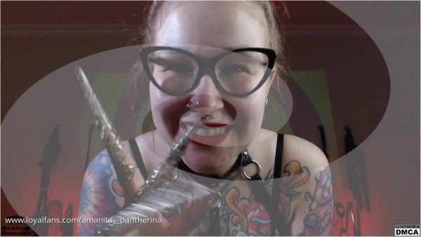 Goddess Amanita - You Want To Feel My Long Silver Claws Under Your Skin