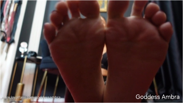 Goddess Ambra  - Do You Want To Feel The Taste & Smell Of My Feet?