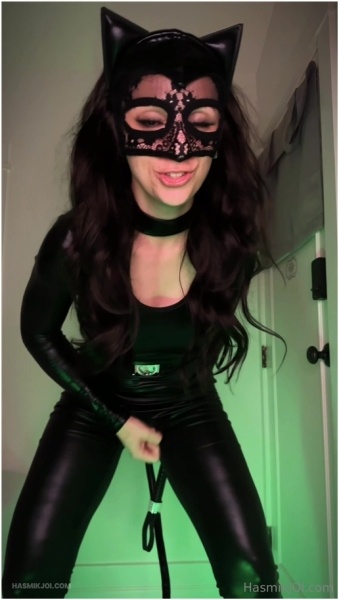 Hasmik Joi - Femdom Cat Whips Ur Balls Torment Joi