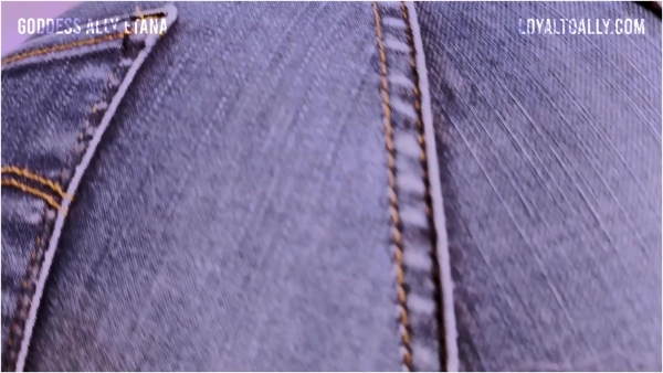 Goddess Ally Etana - Rough Denim Facesitting