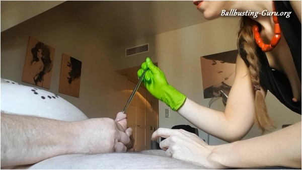 Mistress Jasmin - Live Session Urethral Sounds