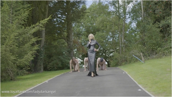 LADYDARKANGEL - Walking With My Pets