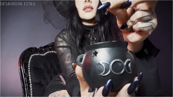 Demoness Luna - The Witch’s Halloween Feast - A Tiny Snack For My Dark Magic