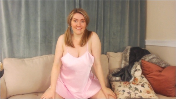 ScarlettBelle - Caught Masturbating In My Satin Nightie