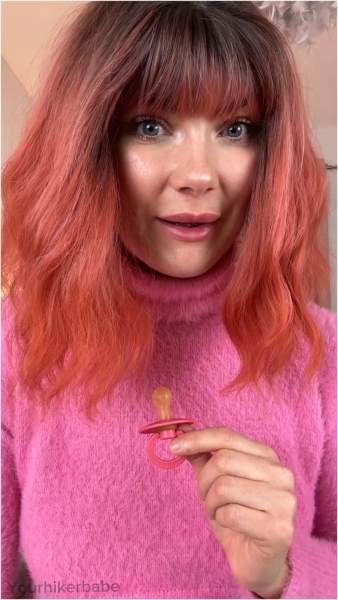 Yourhikerbabe - Mommy Dolores' Pacifier Nurturing & JOI