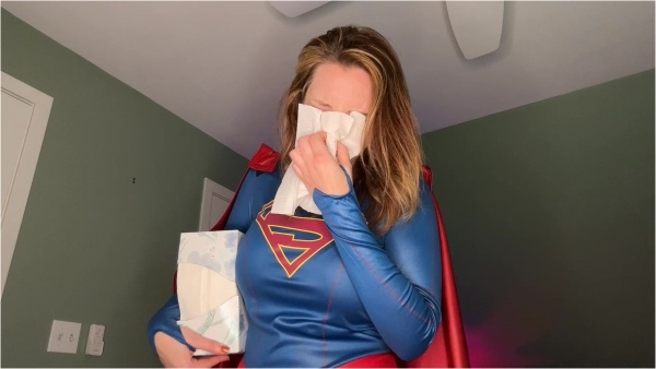 SneezeGoddess - Super Heroine Takes a Sick Day