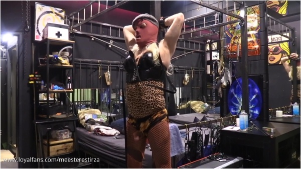 Mistress Tirza NL - Ballbusting Sissification And Adult School Sucking Dildo