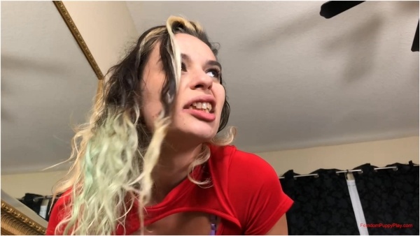 Femdom Puppy Play - Goddess Fina Gives Obedience Training Part 1