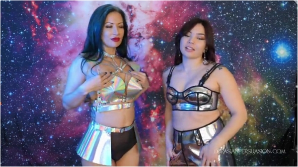 EurasianPersuasion - Double Domme - Sex Bots Drains Space Balls