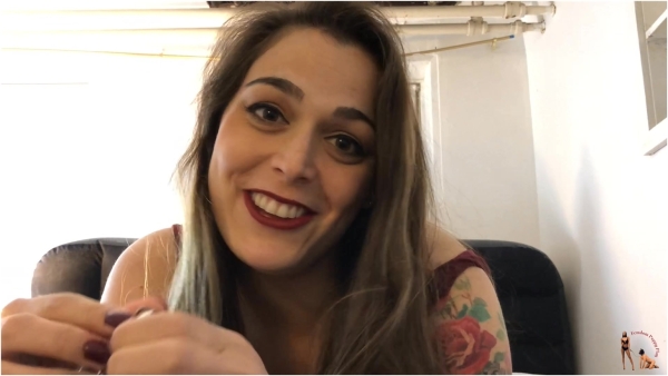 Femdom Puppy Play - Mistress P Locks Up and Potty Trains Her Sub