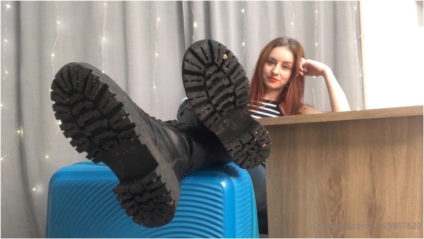 Miss Katrin - Boots Domination!