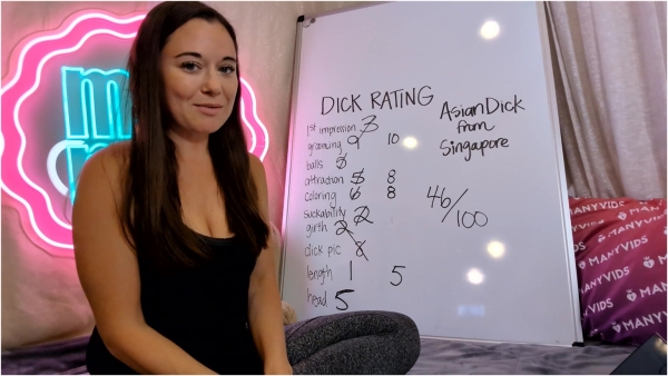 MilaMaeXO - Asian Dick Rating Singapore 2.0