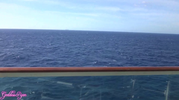 GODDESS RYAN - Cruise Balcony Reverse Epic Shit